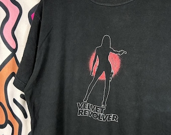 Vtg 04 VELVET REVOLVER TSHIRT // 90s Y2K Vintage Slash Stp Rock