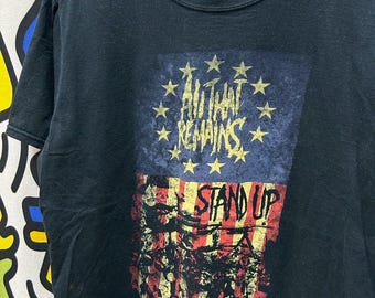 Vintage 2000s From Autumn to Ashes NYC Post Hardcore T-shirt Size