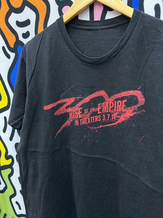 2000年代ヴィンテージ 映画「300」Tシャツ サイズL - Etsy 日本