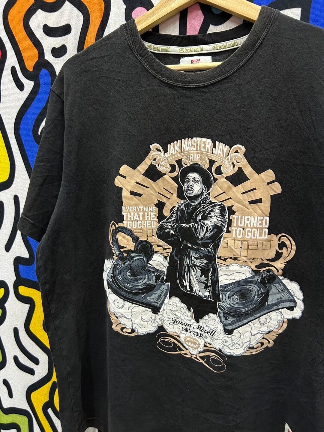 Vintage 2000s Jam Master Jay Run DMC Ecko Tshirt Size L - Etsy