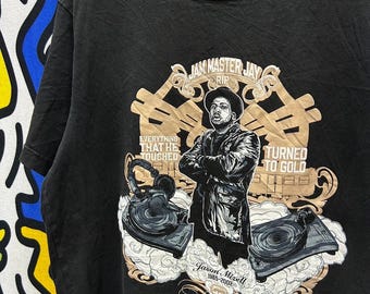 Vintage 2000s Jam Master Jay Run DMC Ecko Tshirt Size L - Etsy