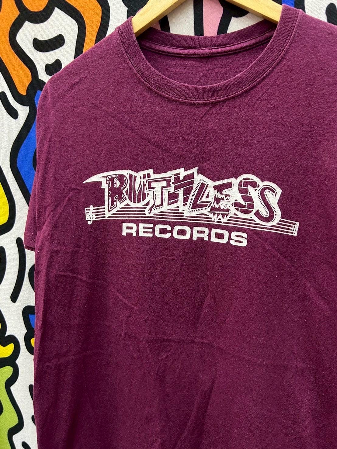 Vintage 2000s Ruthless Records Tshirt Size M - Etsy