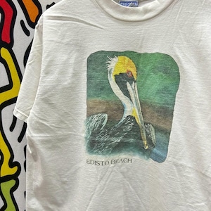 Vintage 90s Edisto Beach tshirt size L