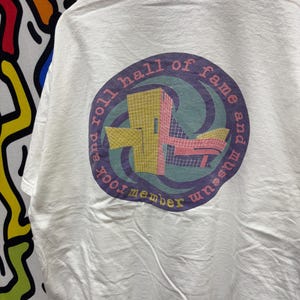 Vintage 90s Rock and Roll Hall Of Fame tshirt size XL