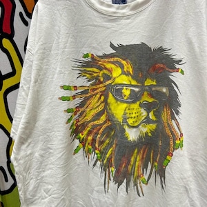 Vintage 2000s Bob Marley tshirt size 2XL