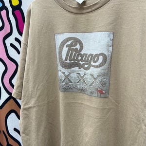 Vintage 2000s Chicago Band tshirt size 2XL 2-side