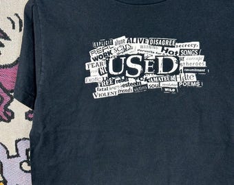 Vintage 2000s the Used Tshirt Size M - Etsy