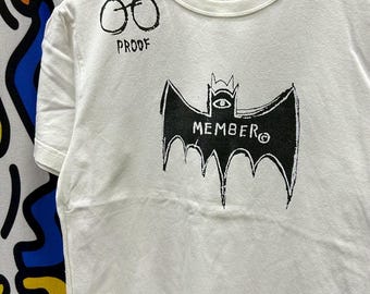 Camiseta vintage de Jean Michel Basquiat de los años 2000, talla S.