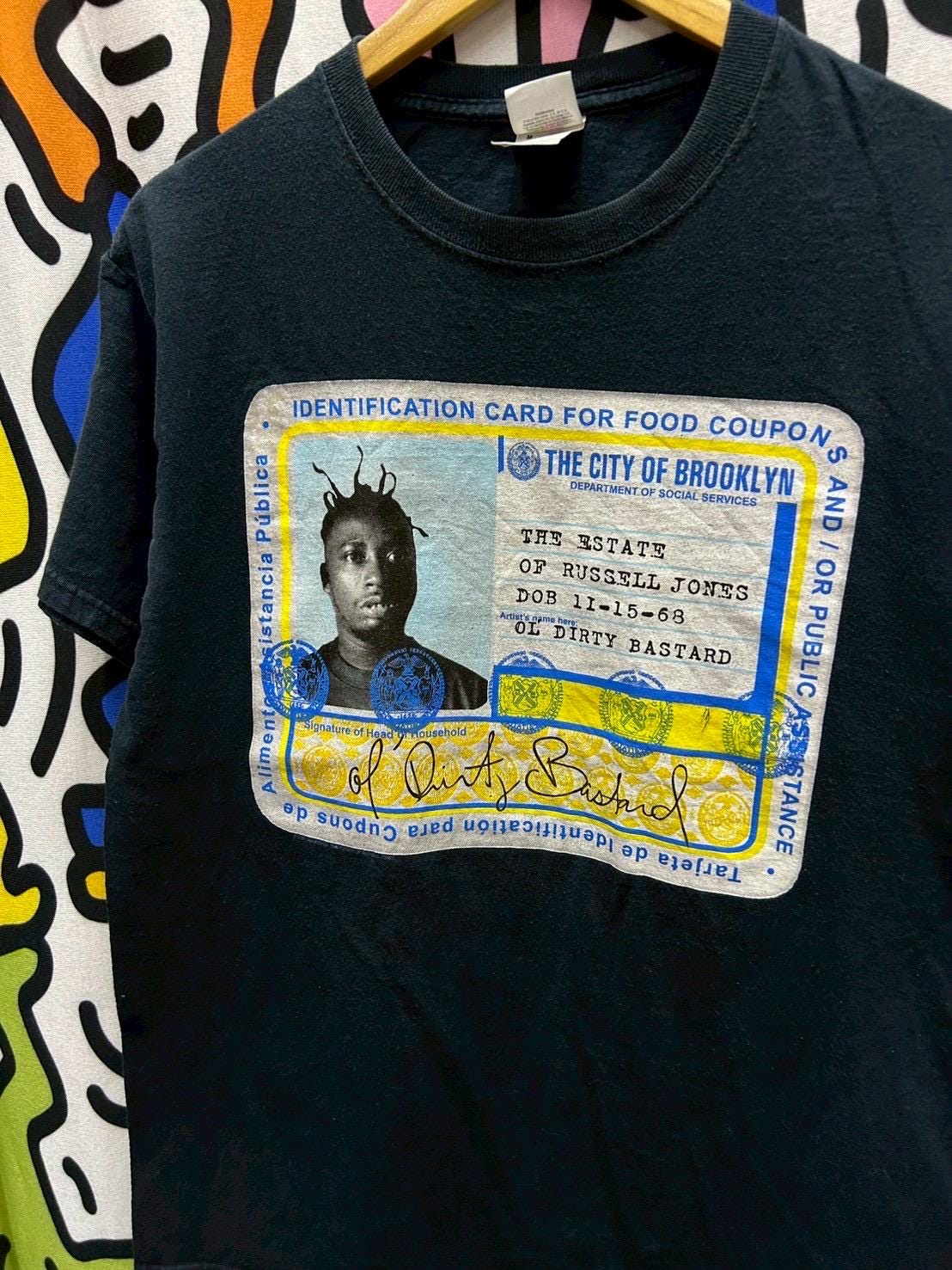 Vintage 2000s Ol Dirty Bastard Wutang Clan Tshirt Size M - Etsy