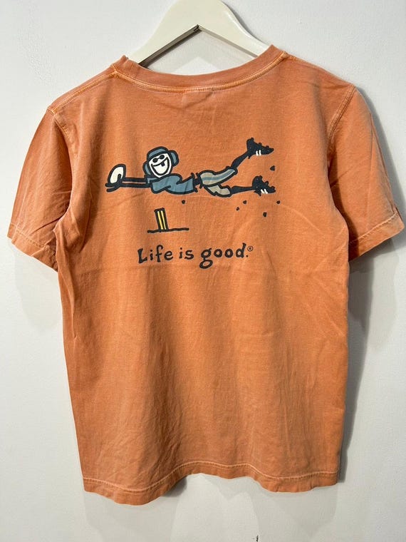 2000s Life is Good Saying Tshirt Size S - Etsy
