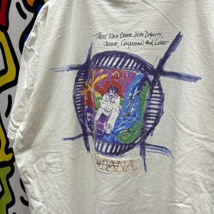 Vintage 2000 Santana Hard Rock Cafe tshirt size 2XL 2-side