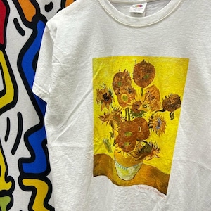 Vintage 2000s Vincent Van Gogh Art tshirt size S