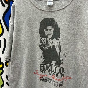 vintage des années 2000 Inigo Montoya Princess Bride tshirt taille XL