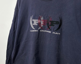 激レア phat farm ゲームシャツ 刺繍 黒 美品 HIPHOP 00s Rare!! Vintage 00's PHAT FARM Hip-hop Wear Lifestyle Tee Shirt 2