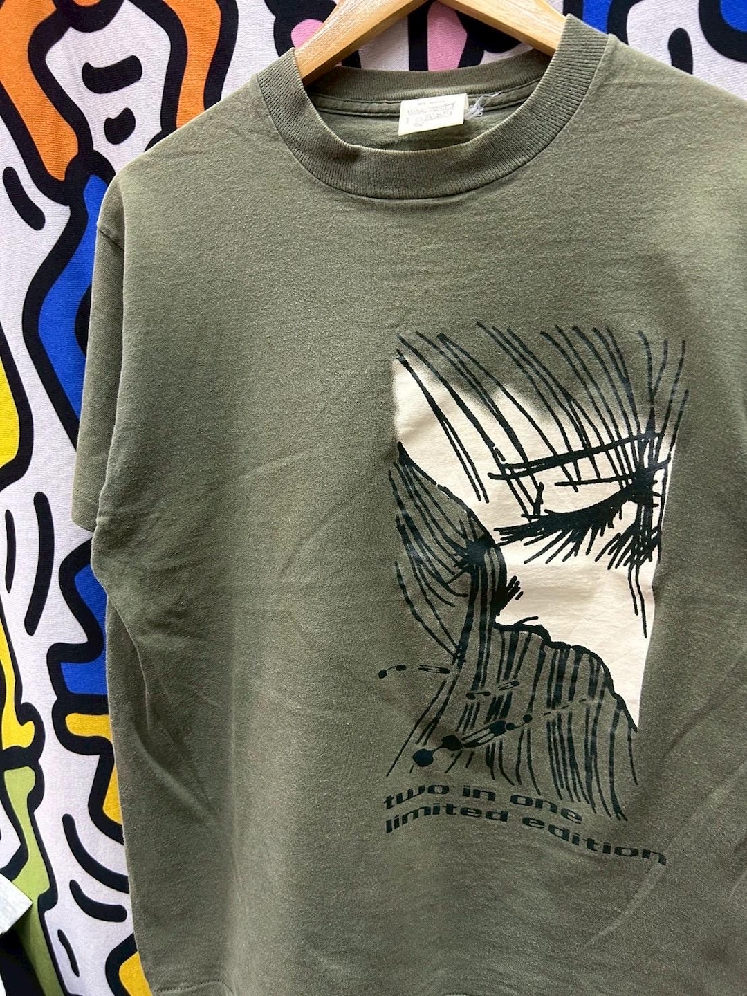 Vintage 90s Beauty Beast 'tink' - Takao Yamashita Tshirt Size M