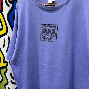 Maglietta vintage anni '90 Keith Haring Art Pop Shop taglia XL