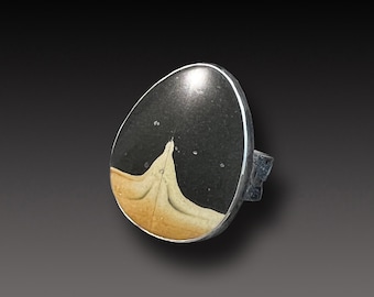 Utah Wonderstone Ring Sterling Silver handmade Ring