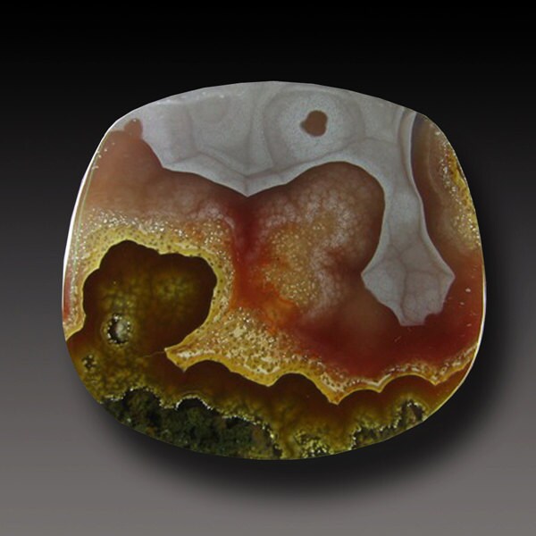 Agua Nueva Agate Cabochon  Agate Cab exceptional colors