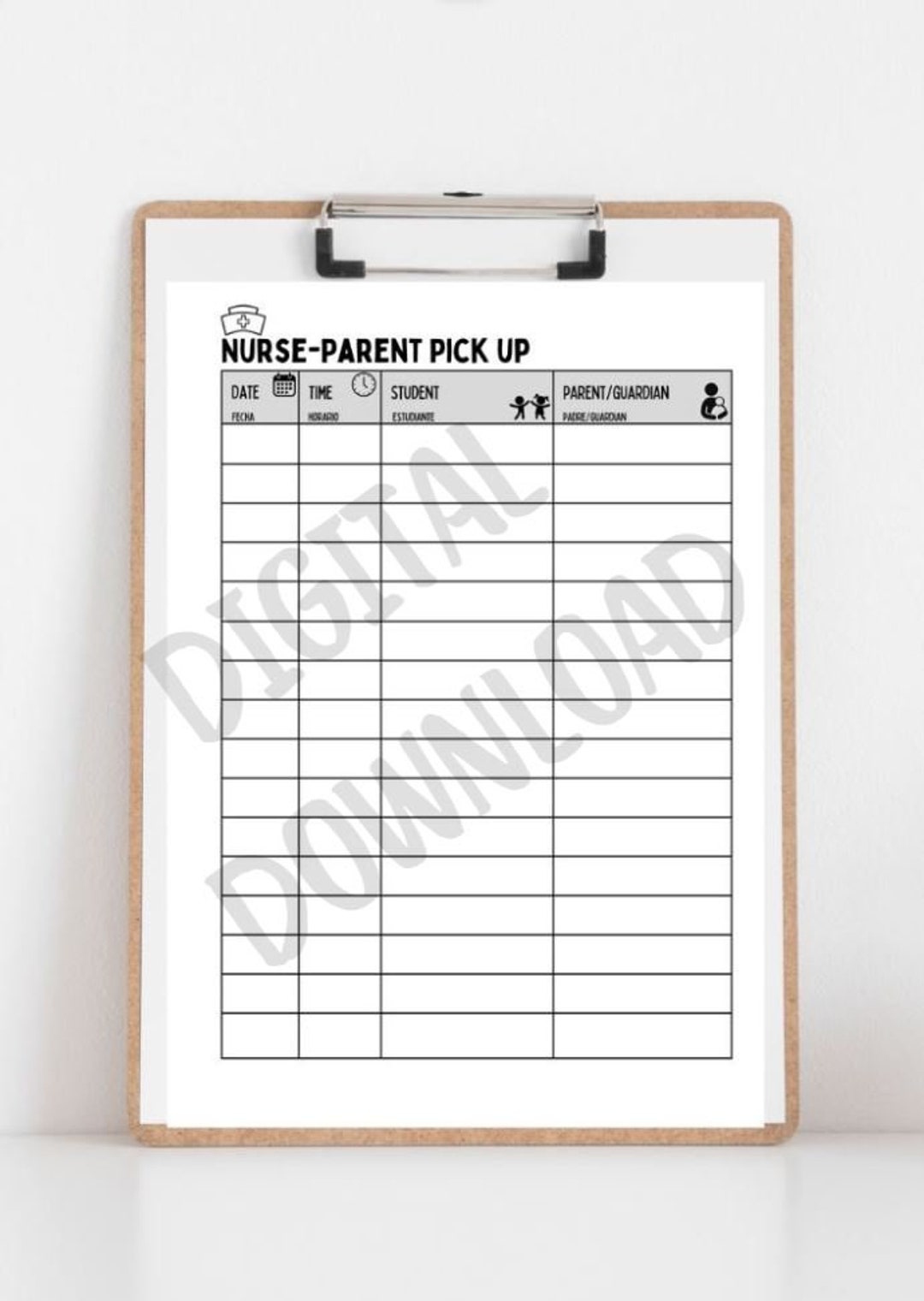 Nurse Sign Out Log - Etsy