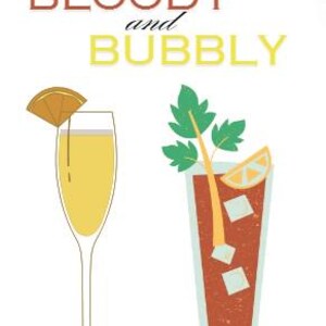 Bloody Mary & Mimosa Bar Signage (Breakfast Sign Included)