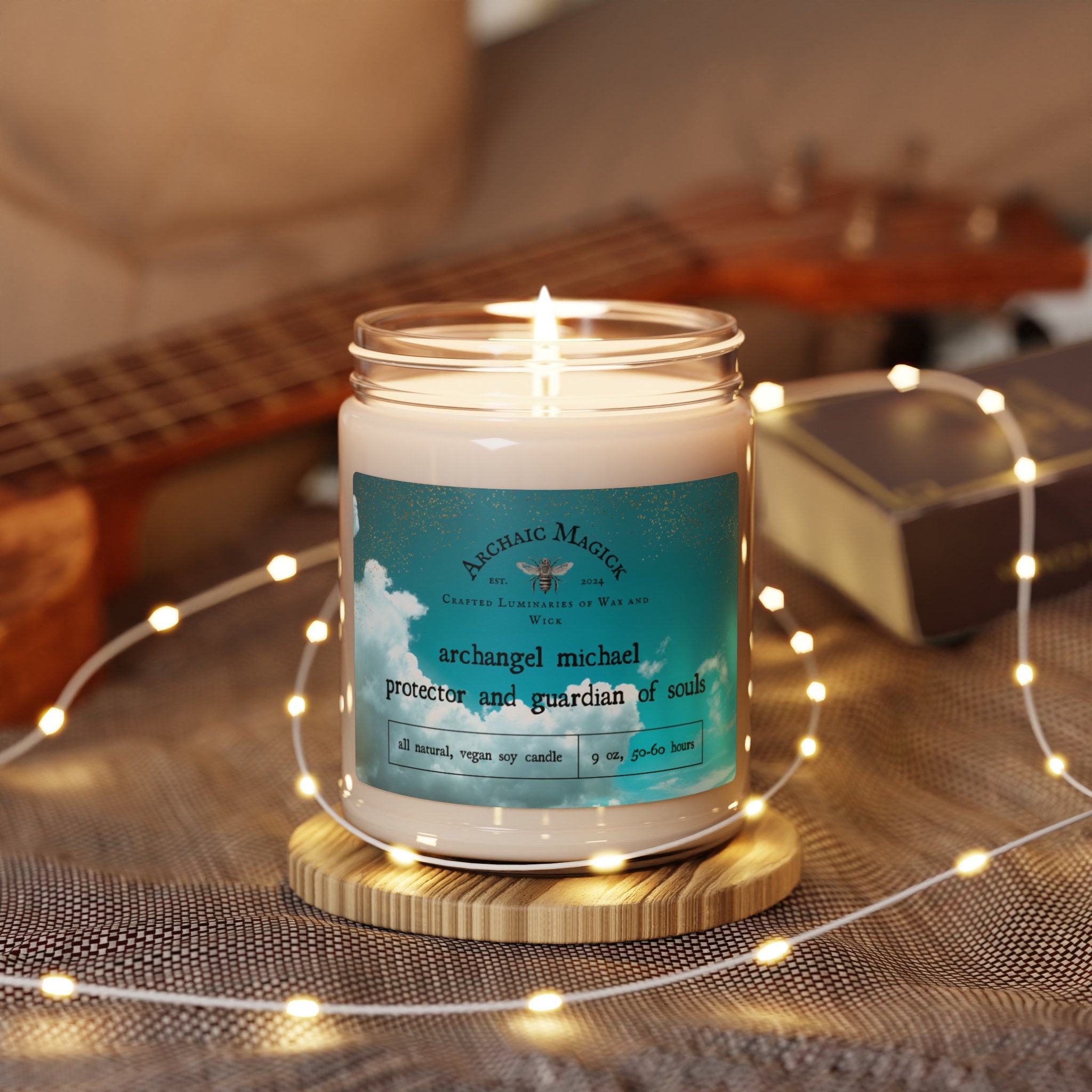 Archangel Michael, Protector and Guardian of Souls, Scented Candle