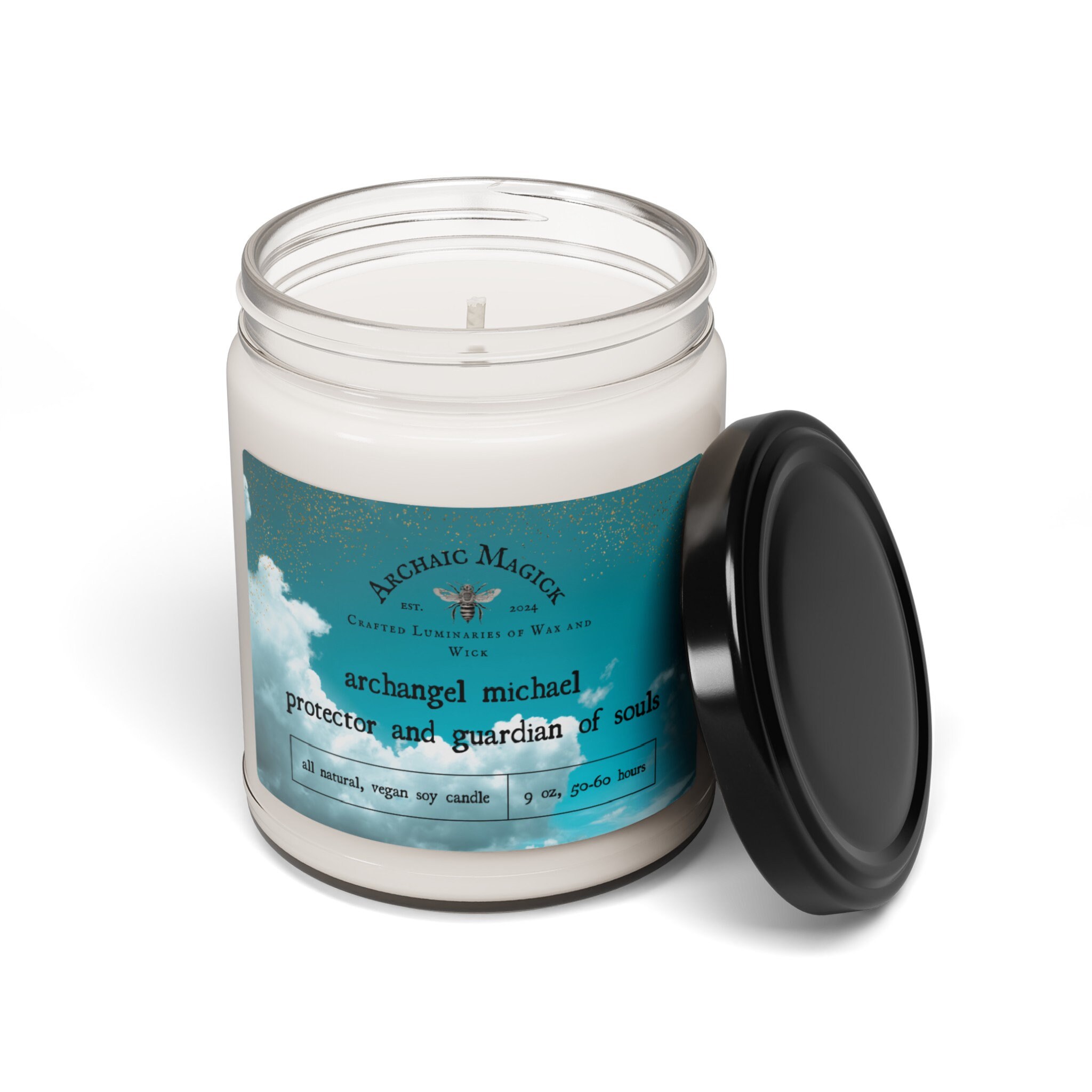 Archangel Michael, Protector and Guardian of Souls, Scented Candle