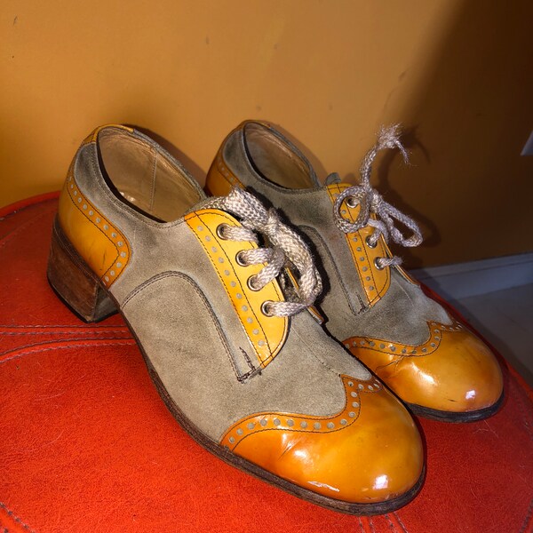 mens vintage disco shoes