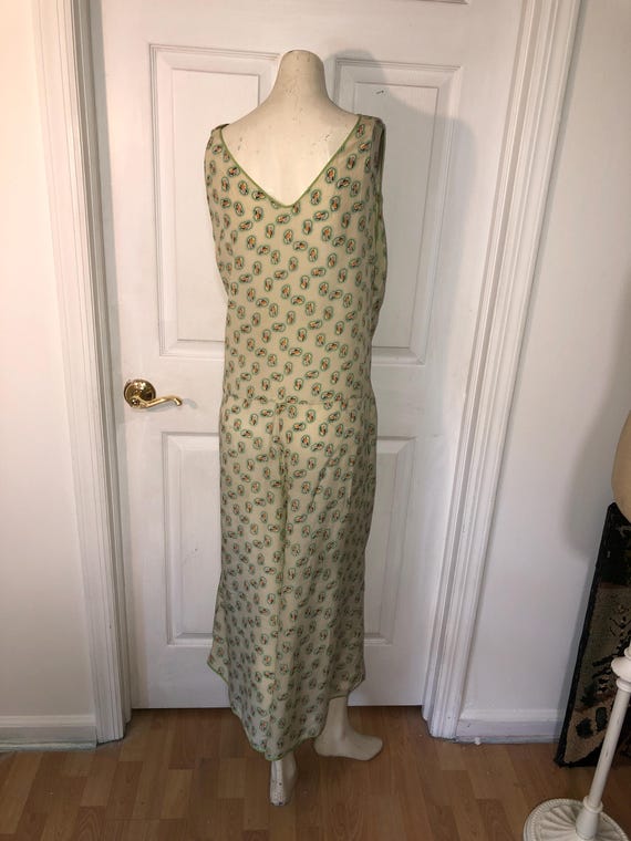 Vintage 1930’s Silk Print Beach Pajamas - image 5