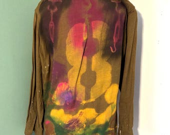 Repurposed Graffiti 1940’s Men’s Sweet Orr Work Shirt