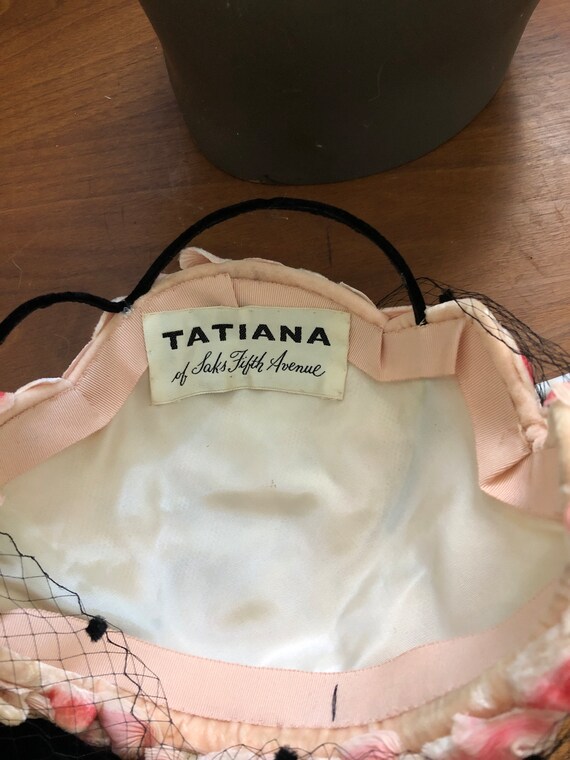 Beautiful Vintage Tatiana by Saks 5th Ave Vintage Hat Accessories | Beautiful Vintage Tatiana By Saks 5th Ave  main image 3