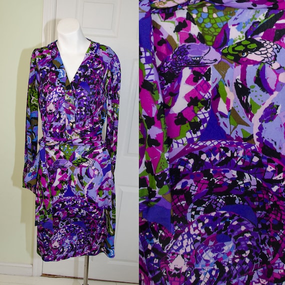 Vintage 1960’s Designer Ken Scott Ban-Lon Purple S