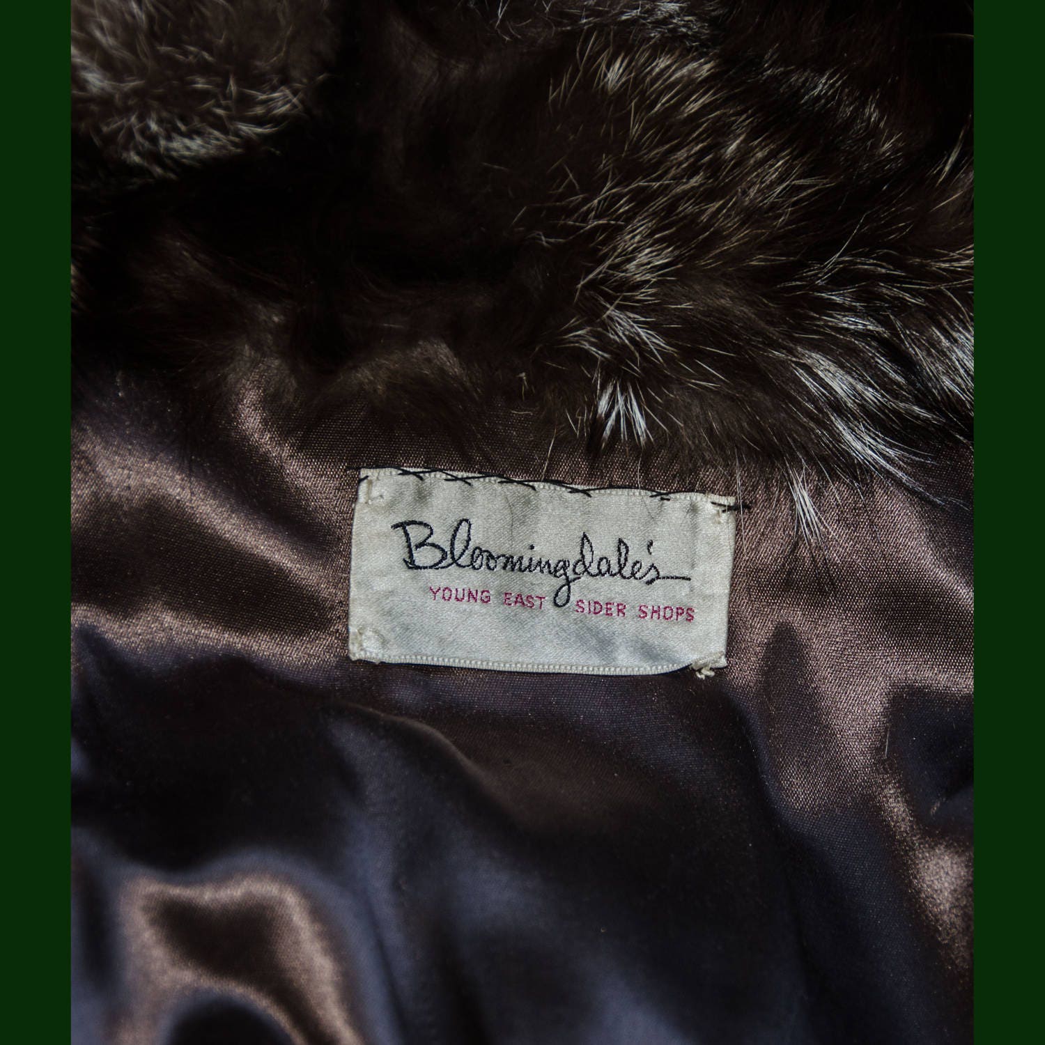 Vintage 1970's Bloomingdales Young East Sider Fur Coat - Etsy