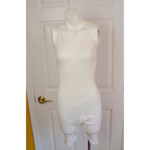 Vintage 1940&#39;s Men&#39;s Montgomary Ward Racerback Onesie B4