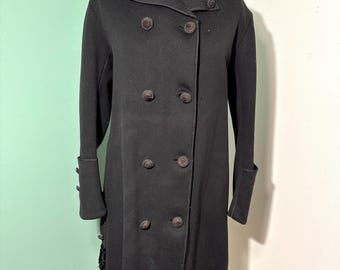 Authentic Victorian Woman’s Black Jacket Steampunk