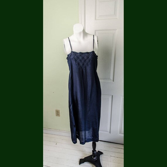 lord and taylor navy blue dress