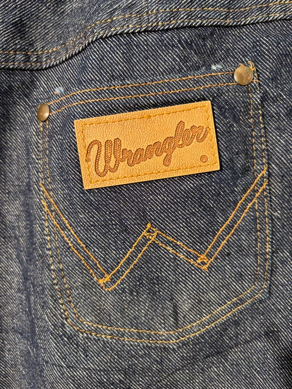Vintage 1960’s Sanforized Woman’s Denim Long Shor… - image 5