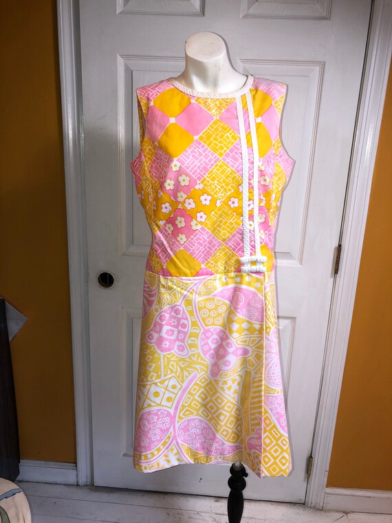Vintage 1960s the Lilly Pastel Floral Lilly Pulitzer Dress - Etsy