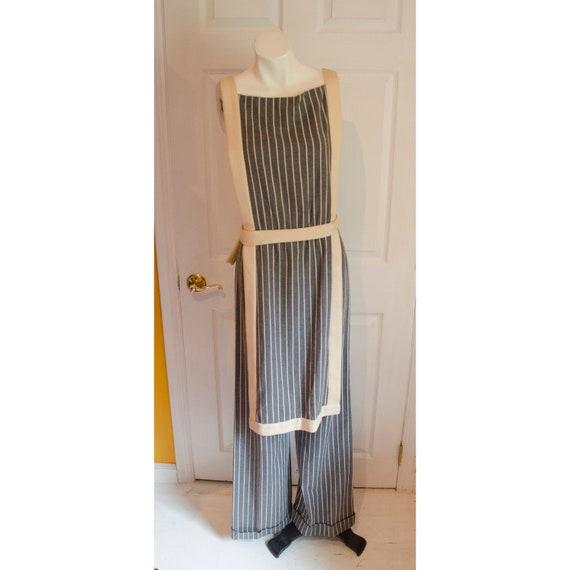 Vintage 1970's BH Wragge Pin Striped Tunic and Tro