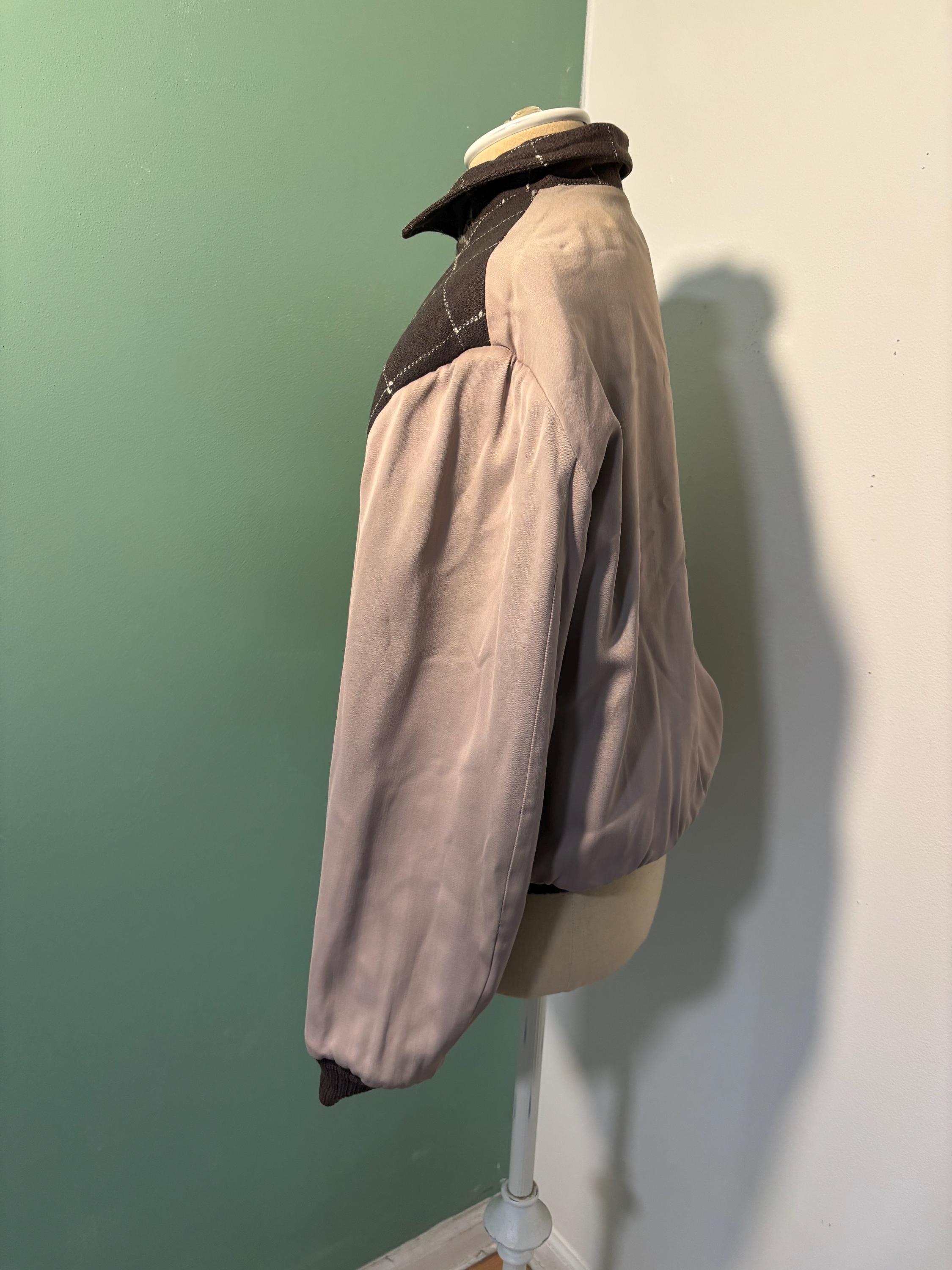 Vintage 1950's Men's Gabardine Wool Reversable Jacket - Etsy