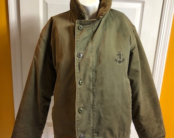 40年代〜50年代 Vintage N-1 Deck Jacket Vintage WWII N-1 Deck Jacket SZ 40 | Vintage Military N1