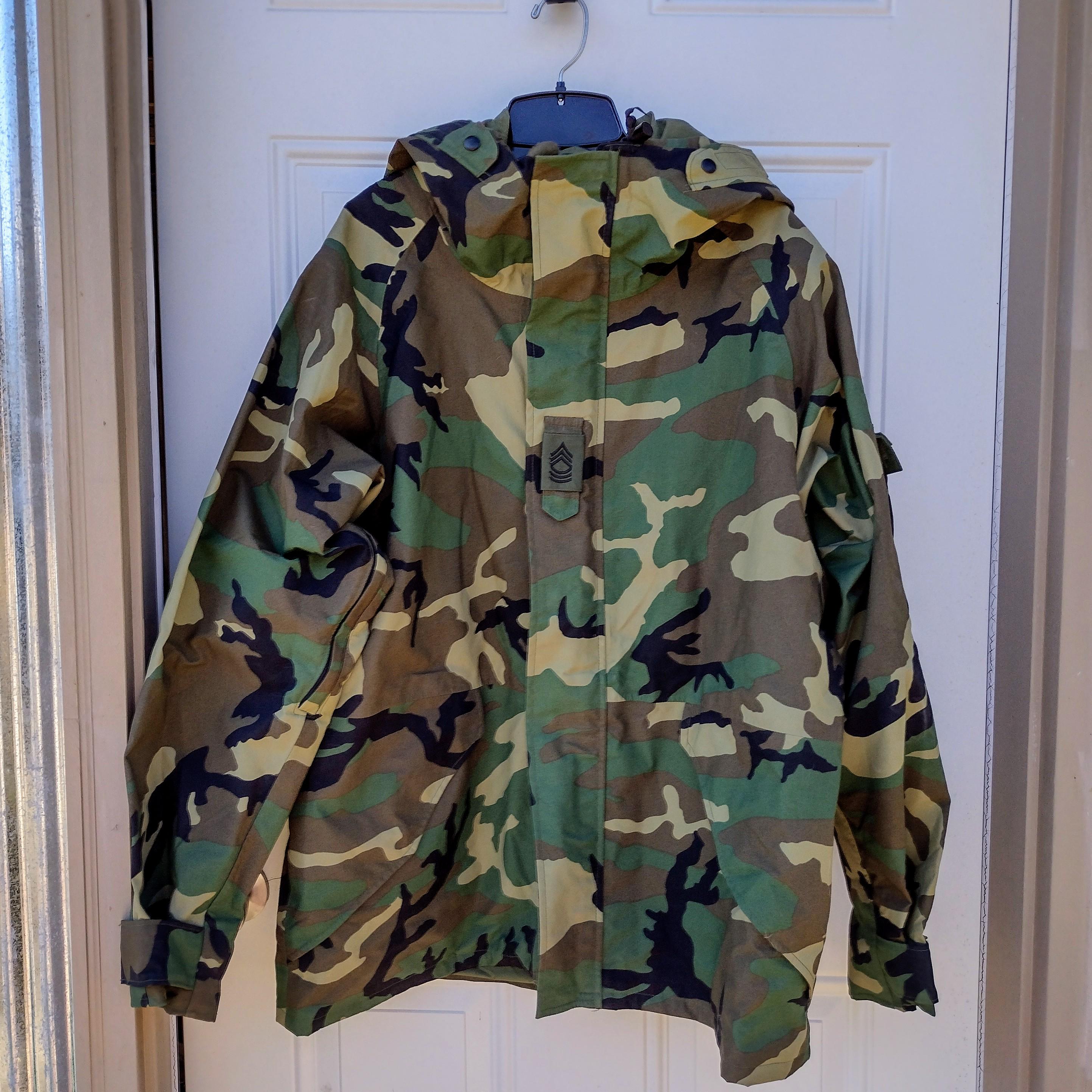 ジャケット・アウター US ARMY 70's  CAMO PARKA 2000s USAF Military Goretex Parka Mens Size XS Camo - Etsy