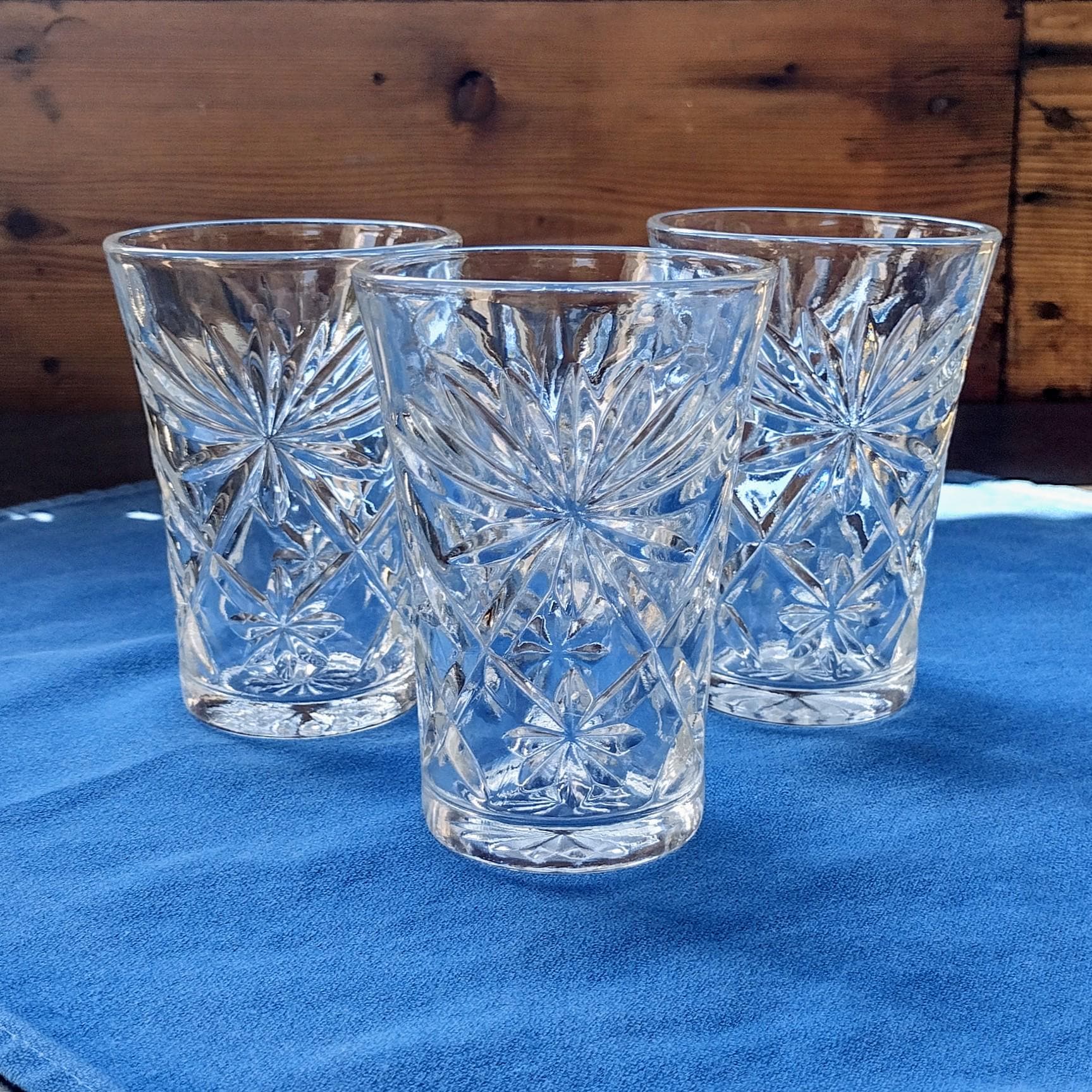 Vintage Textured Drinking Glasses - Etsy display picture 1