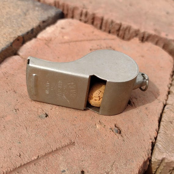 Vintage Noble Metal Whistle Japan - Etsy