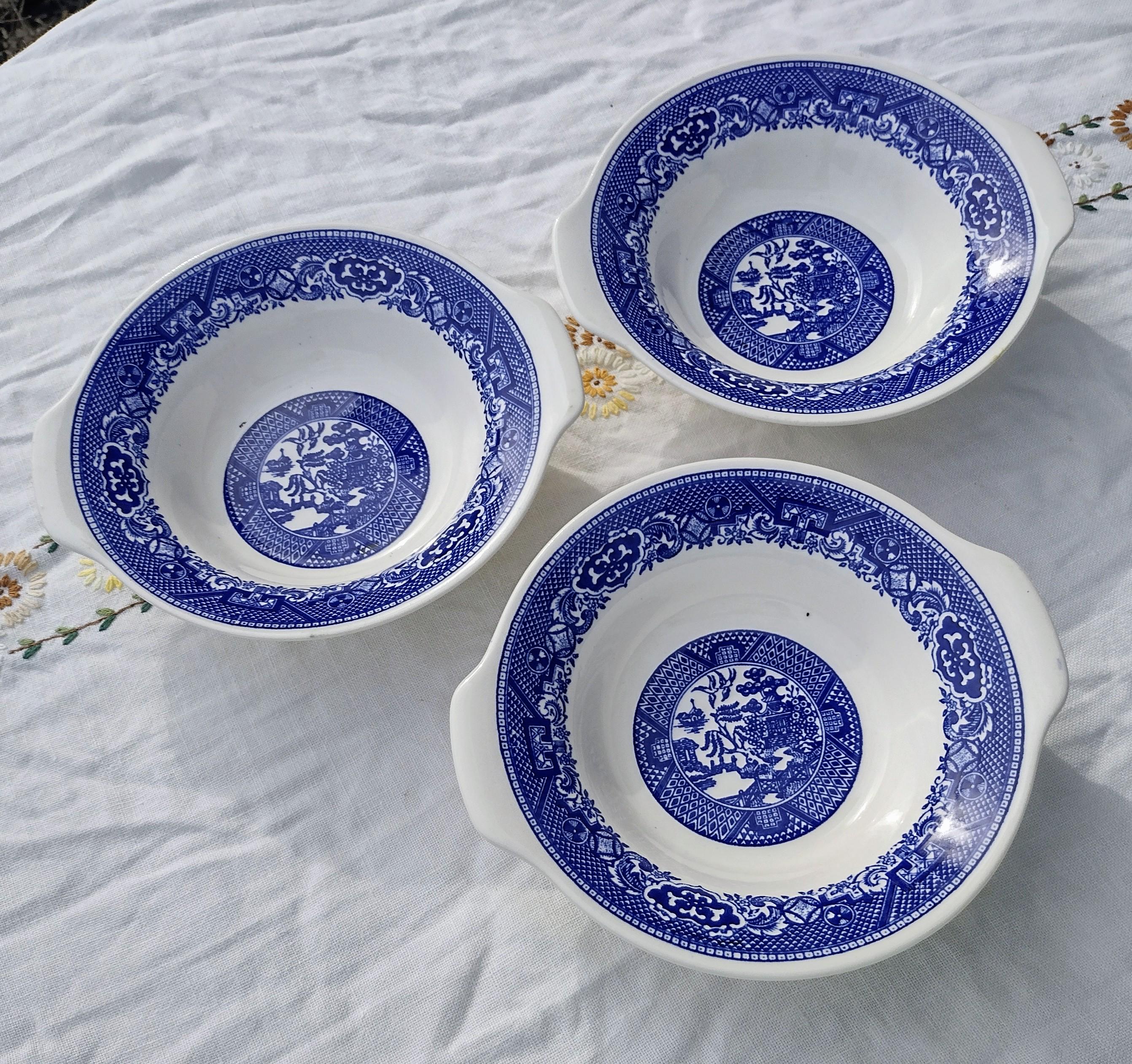 Blue Willow Bowls - Etsy