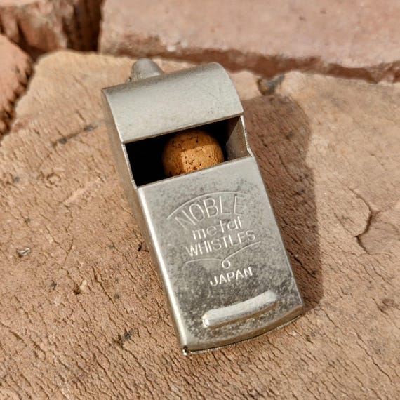 Vintage Noble Metal Whistle Japan - Etsy