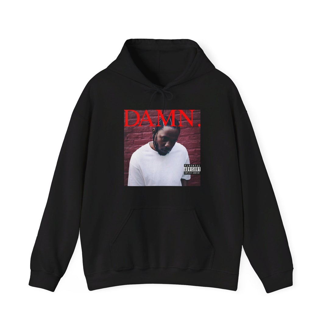 Kendrick Lamar "damn." Album Cover Hoodie, Unisex - Etsy