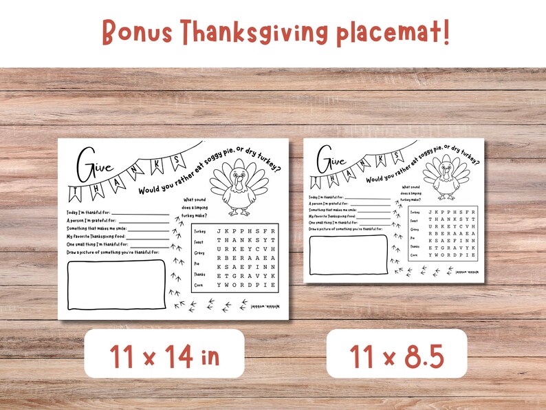 Thanksgiving Would You Rather Printable Game, Thanksgiving Activity for ...