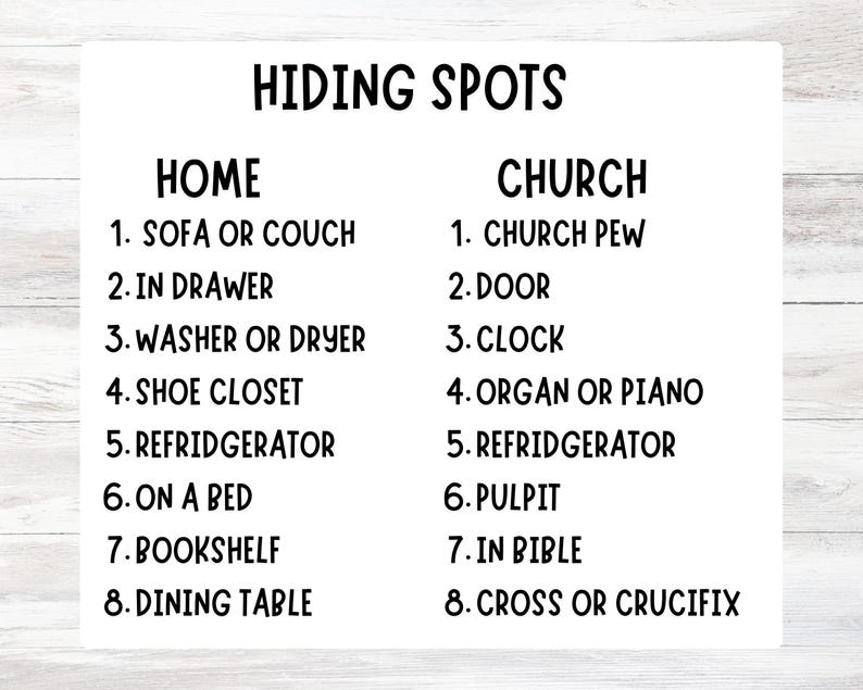 He is Risen Easter Scavenger Hunt for Teens & Adults, Christian Themed ...