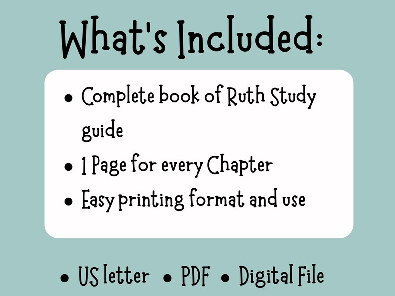 Ruth Study Guide Ruth Bible Study Guide, Printable Bible Study Template, Bible Study ...