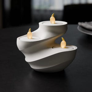 3D printed tea light holder